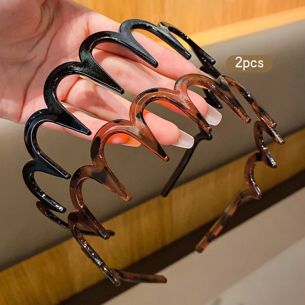 2-Piece No-Crease Hair Clip Set