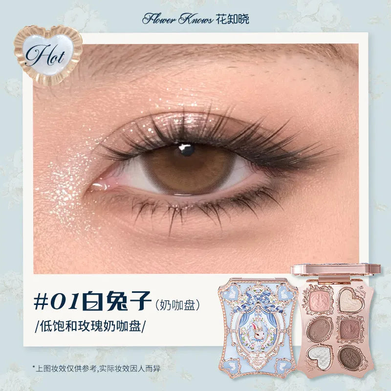 6-Color Eyeshadow Palette