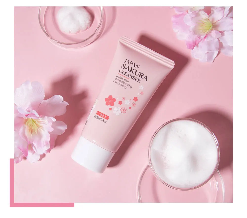 Sakura Brightening Facial Cleanser (50g)