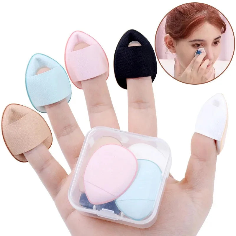 Mini Finger Makeup Puff Set
