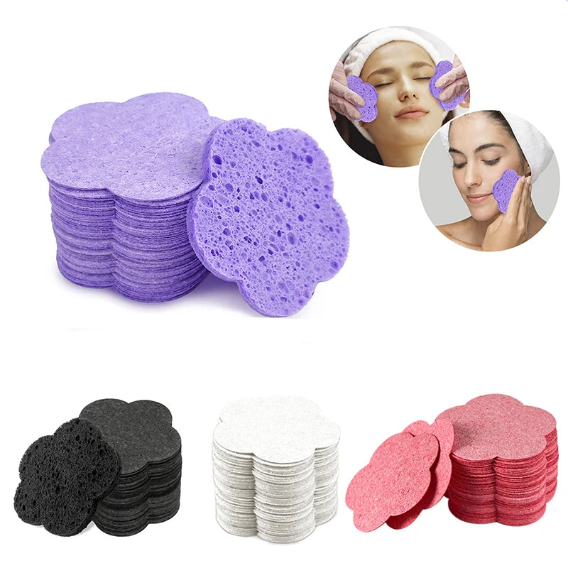 Heart & Flower Compressed Cleansing Sponge Set