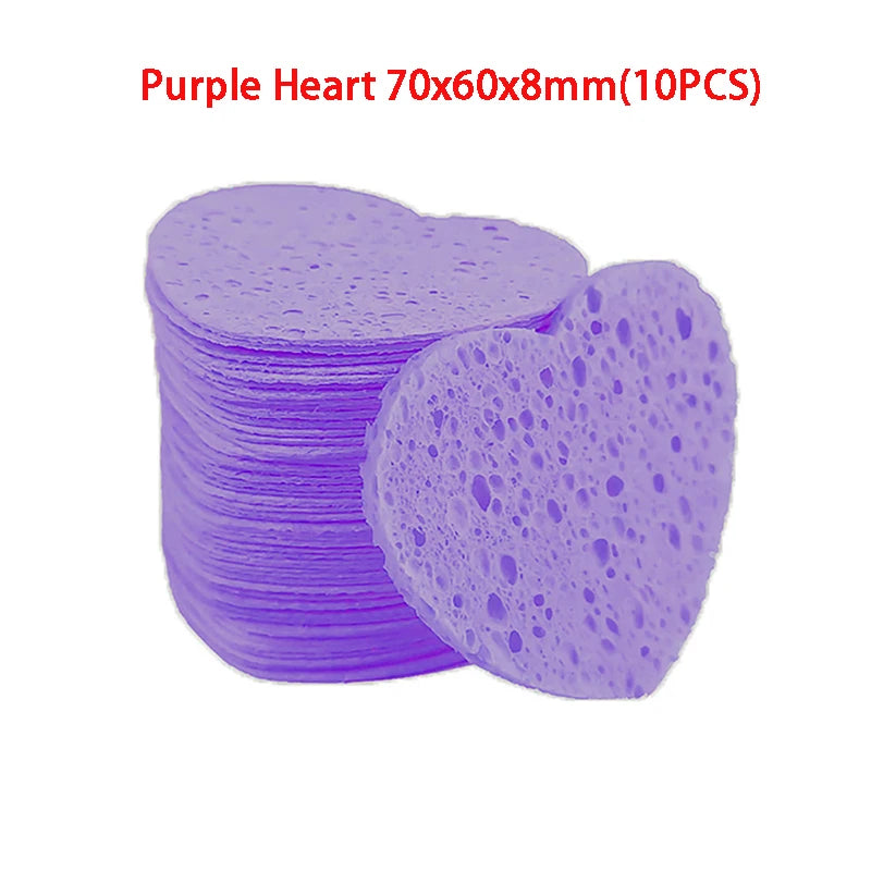 Heart & Flower Compressed Cleansing Sponge Set