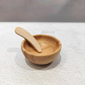 Mini Bamboo Face Mask Mixing Bowl Set
