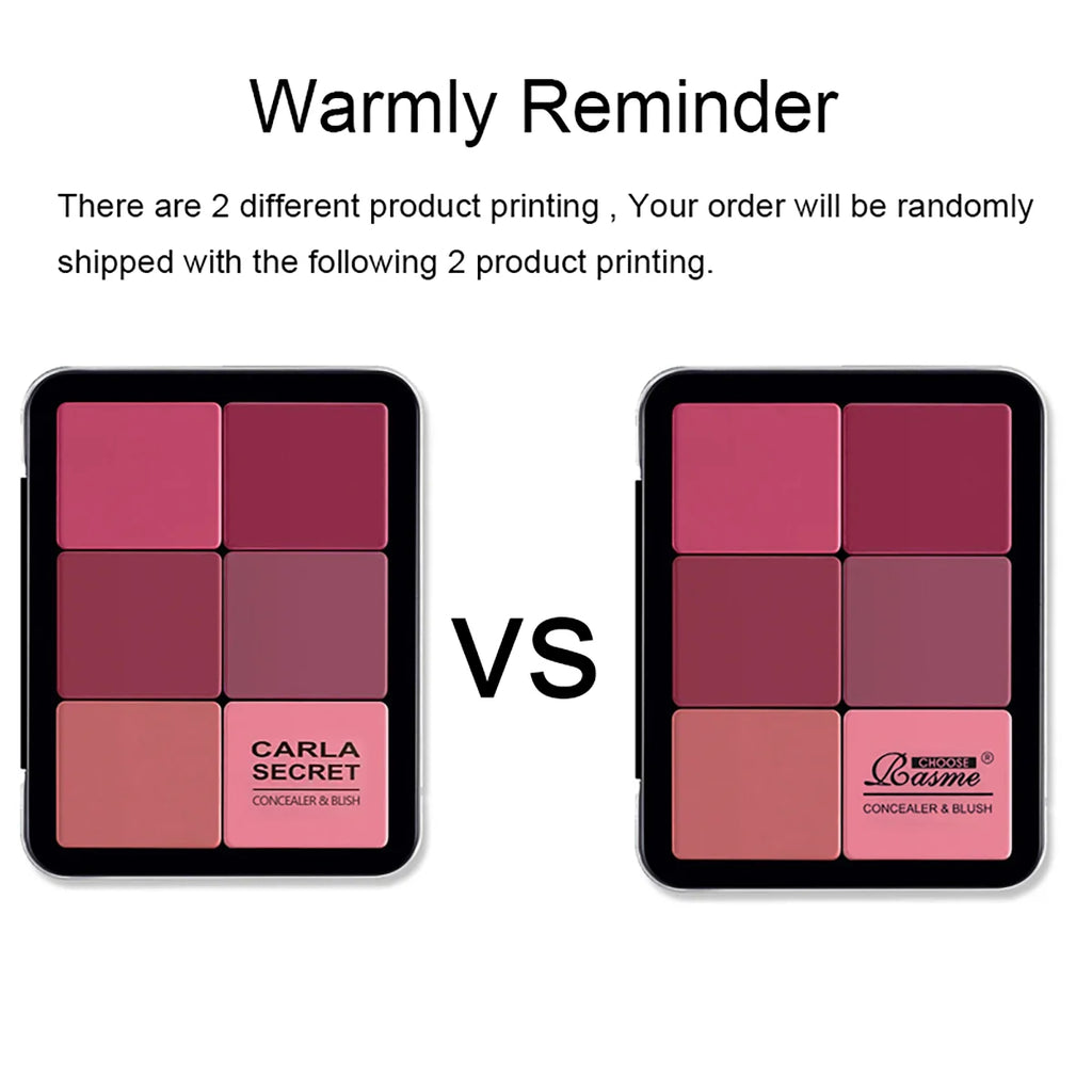 12-Color Concealer & Blush Palette