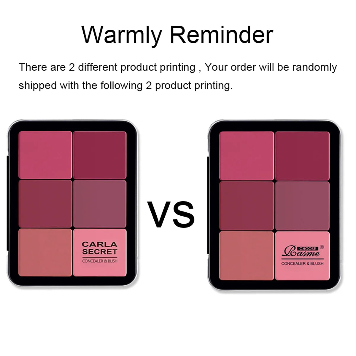 12-Color Concealer & Blush Palette