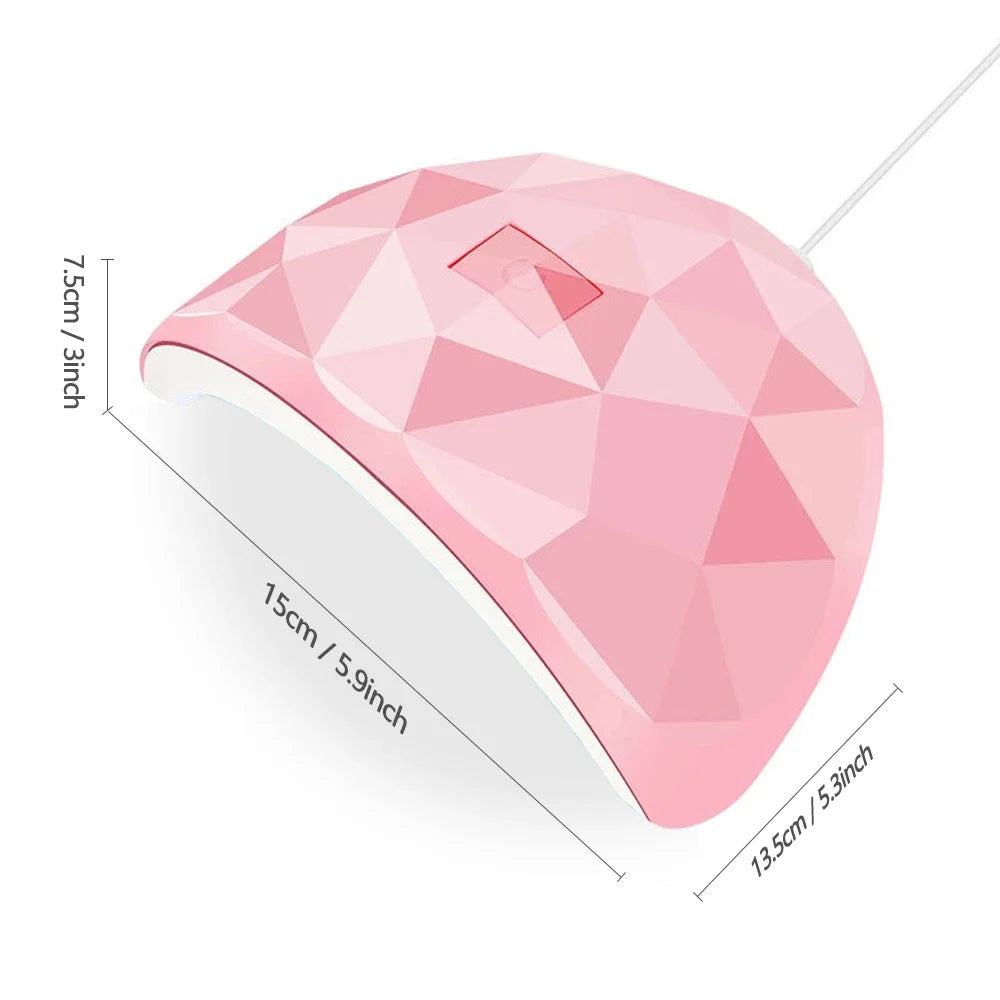 LULAA UV LED Nail Lamp with Eye Protection