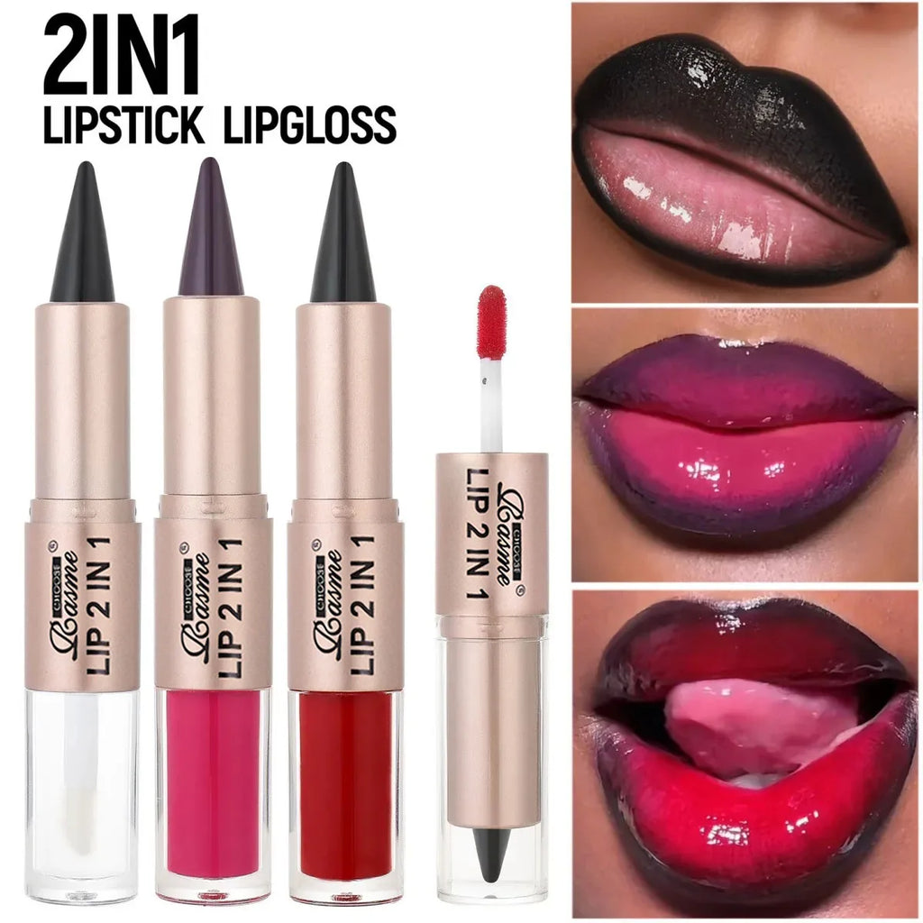2-in-1 Lip Liner & Lip Gloss