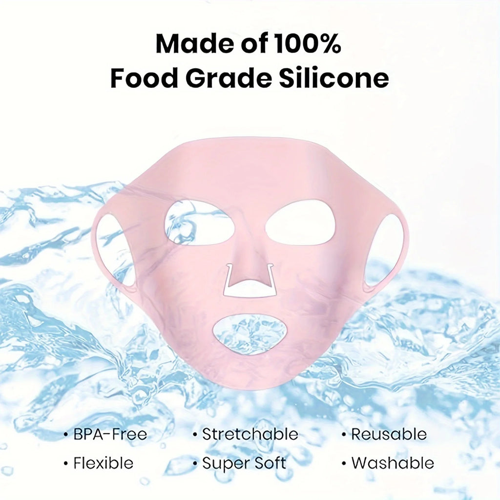 Reusable 3D Silicone Facial Mask