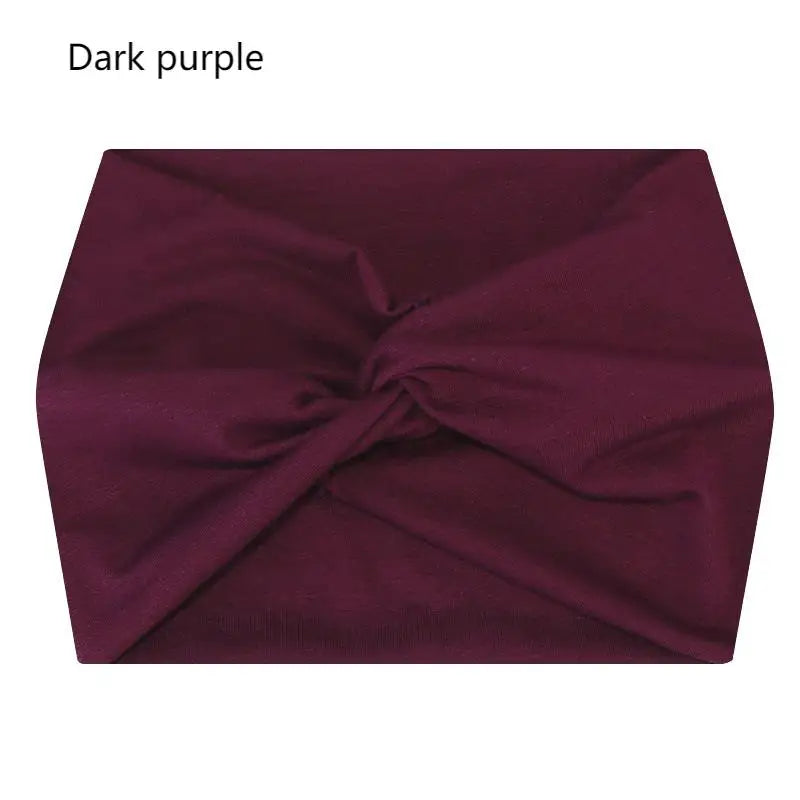 Wide Elastic Spa Headband