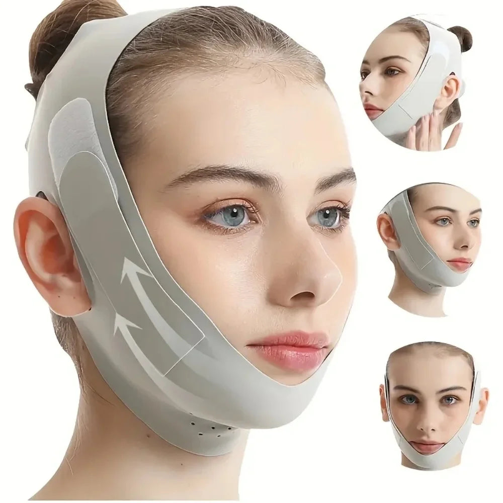 Reusable V-Line Face Support Mask
