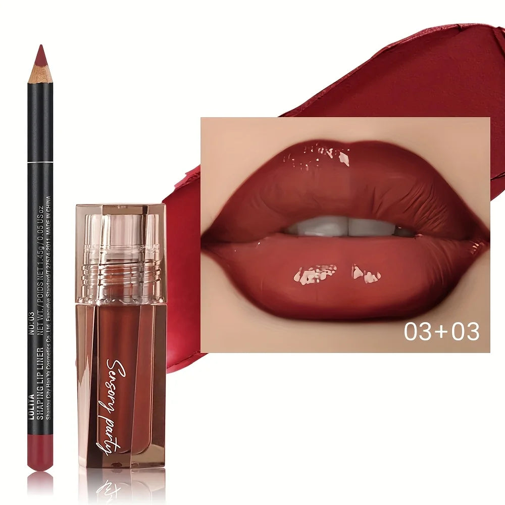 2-in-1 Lip Liner & Lip Gloss Duo