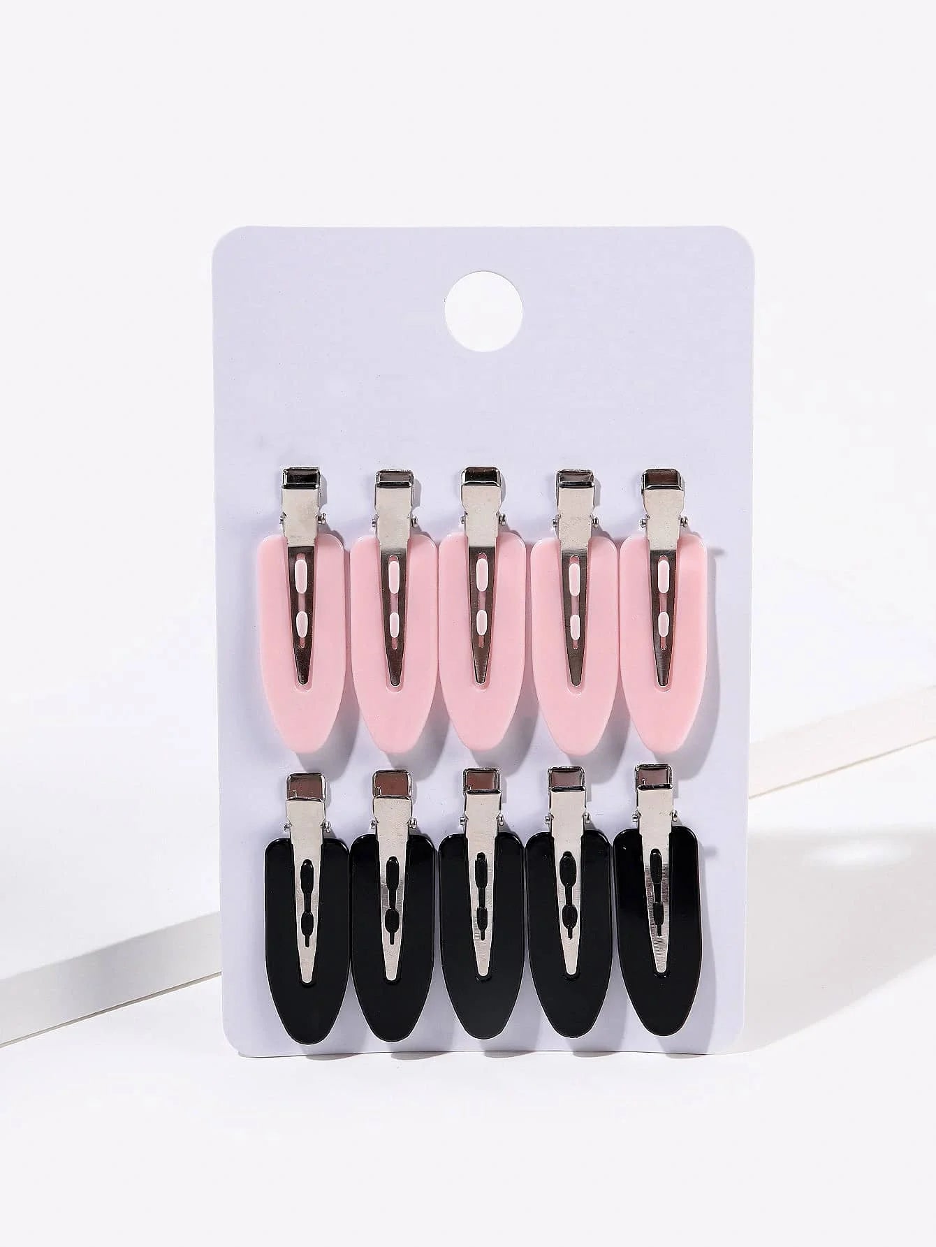 10-Piece No-Crease Hair Clip Set