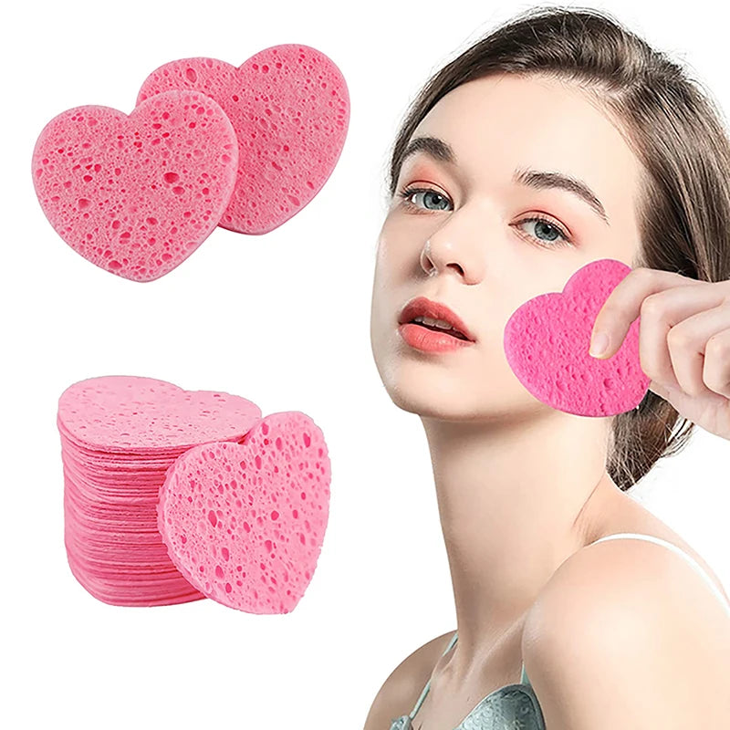 Heart & Flower Compressed Cleansing Sponge Set