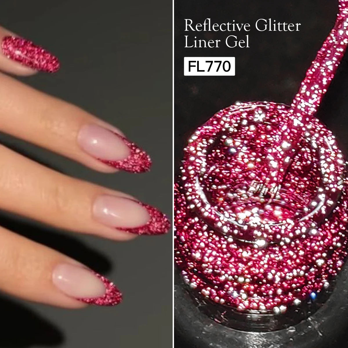 Reflective Glitter Liner Gel