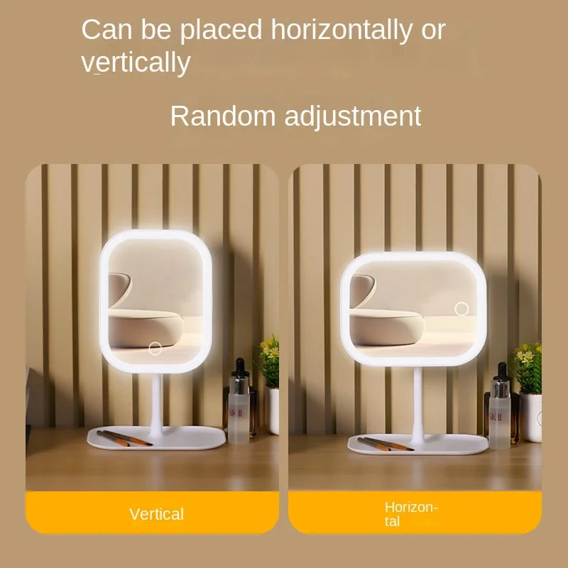 LED Vanity Makeup Mirror with 3 Color Lighting
