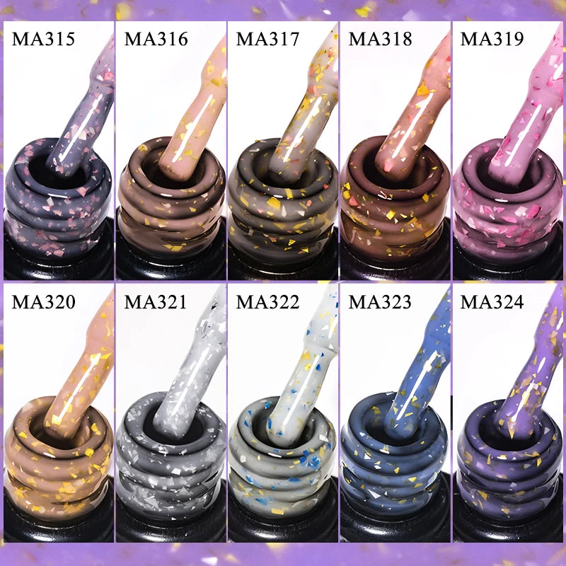 Glitter Rubber Base Gel