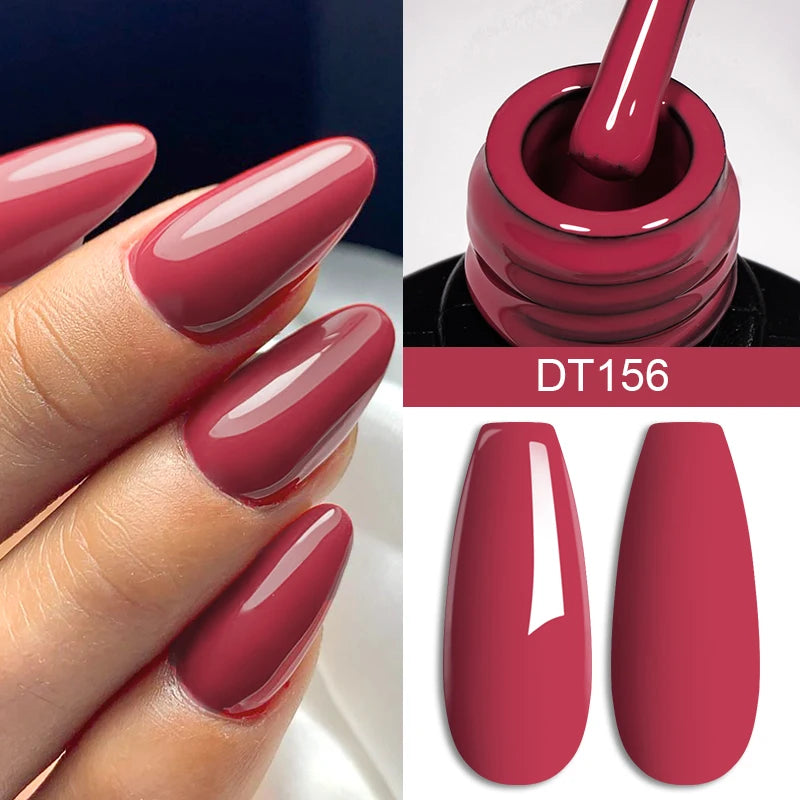 Crystal Red Gel Polish