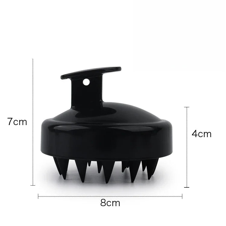 2-in-1 Silicone Scalp Massager & Shampoo Brush