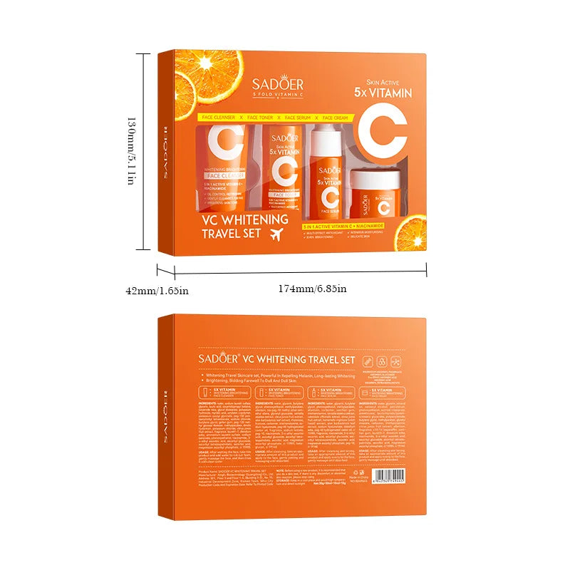 Vitamin C Travel Skincare Set