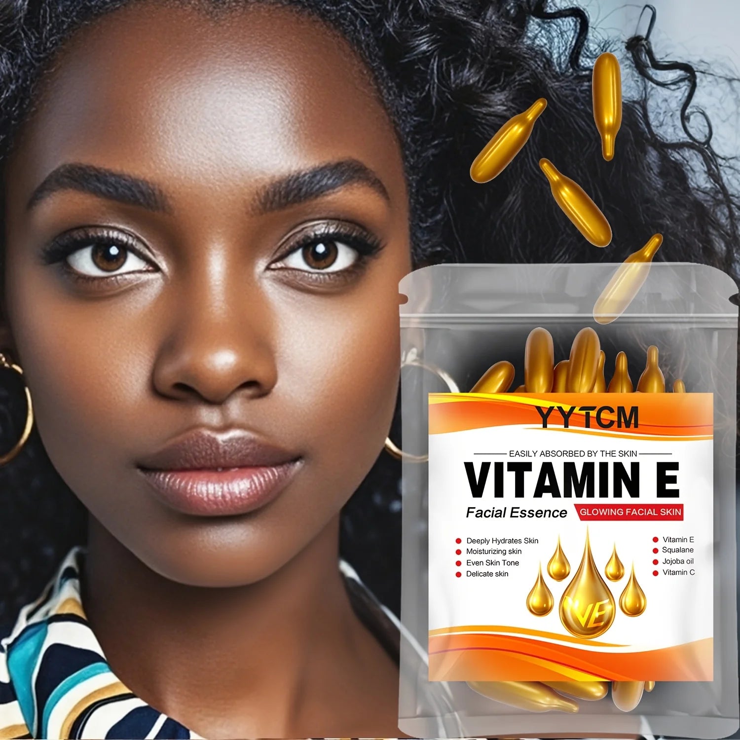 Vitamin E Hydrating Serum Capsules