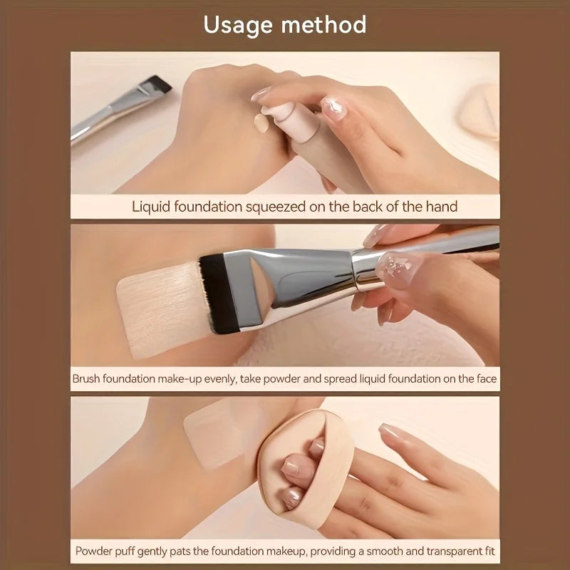 Oval Foundation Brush