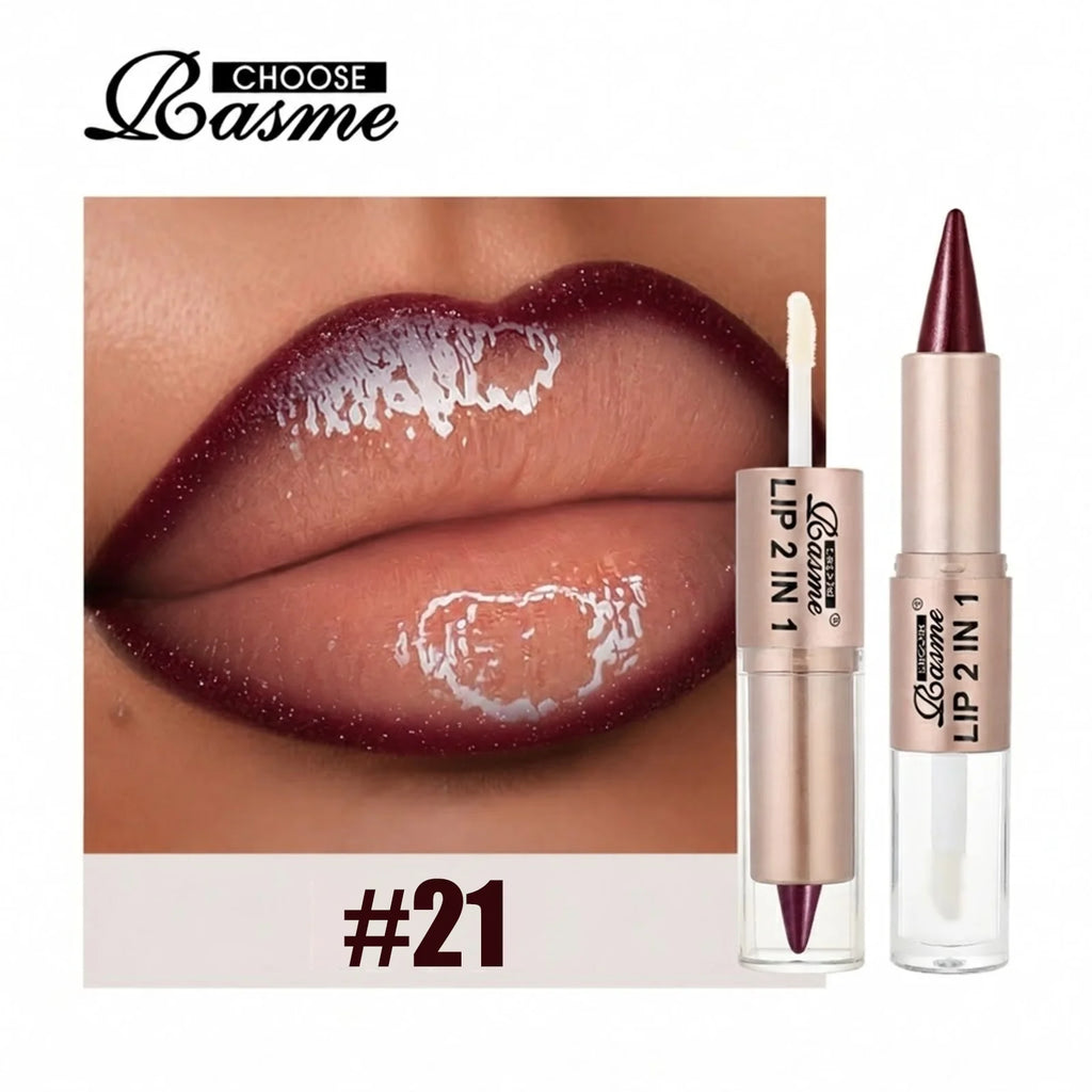 2-in-1 Lip Liner & Lip Gloss