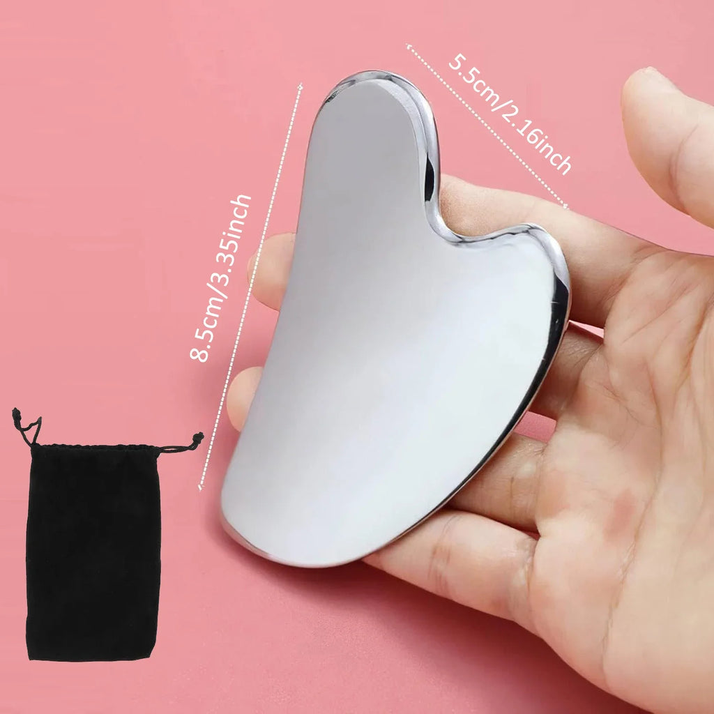 Stainless Steel Facial Gua Sha Massage Tool