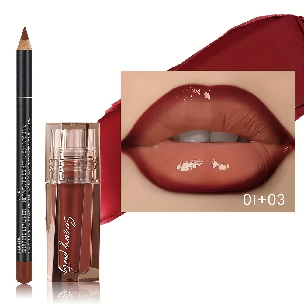 2-in-1 Lip Liner & Lip Gloss Duo