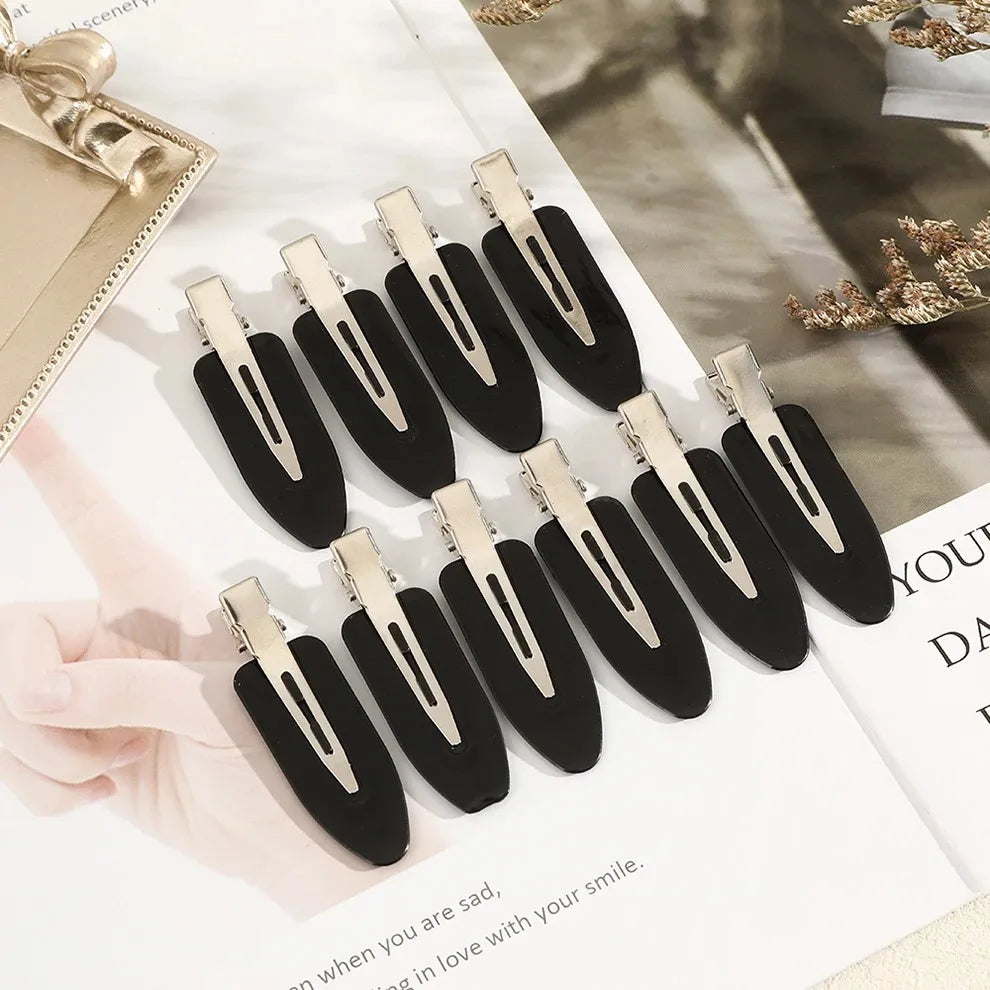 10-Piece No-Crease Hair Clip Set