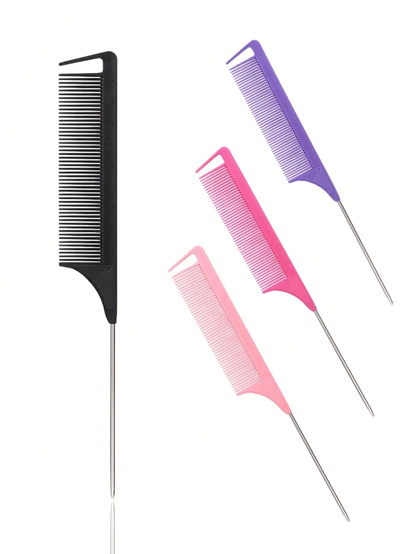 Stainless Steel Rat Tail Comb