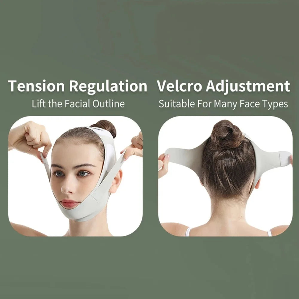 Reusable V-Line Face Support Mask