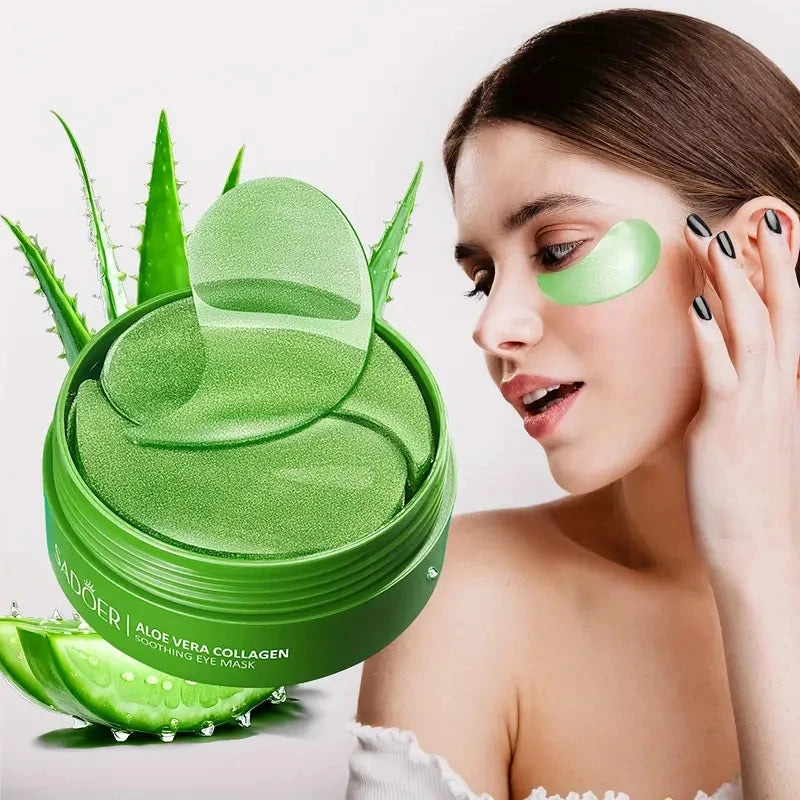 Aloe Vera & Collagen Hydrating Eye Patches (60 Pieces)