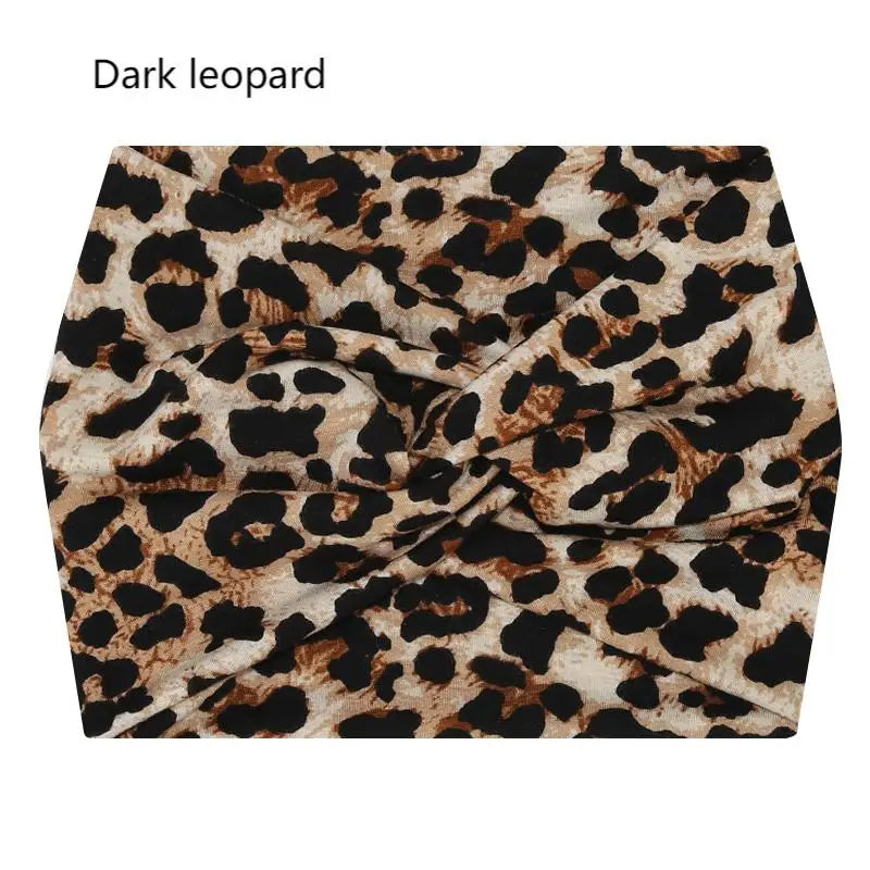 Wide Elastic Spa Headband
