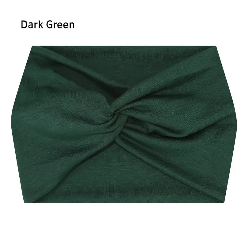 Wide Elastic Spa Headband