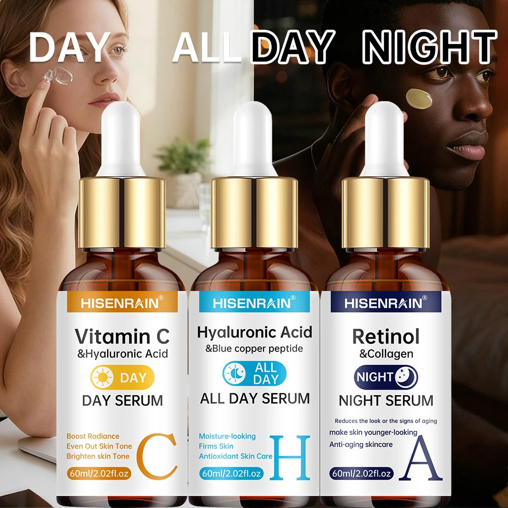 Vitamin C, Retinol & Hyaluronic Acid Serum Duo