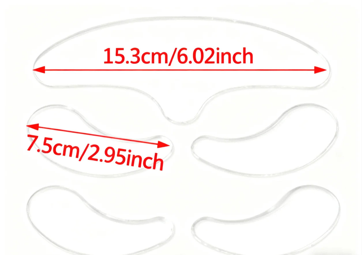 Silicone Forehead & Eye Care Patch Set