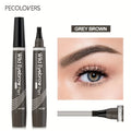 4-Fork Tip Eyebrow Pen