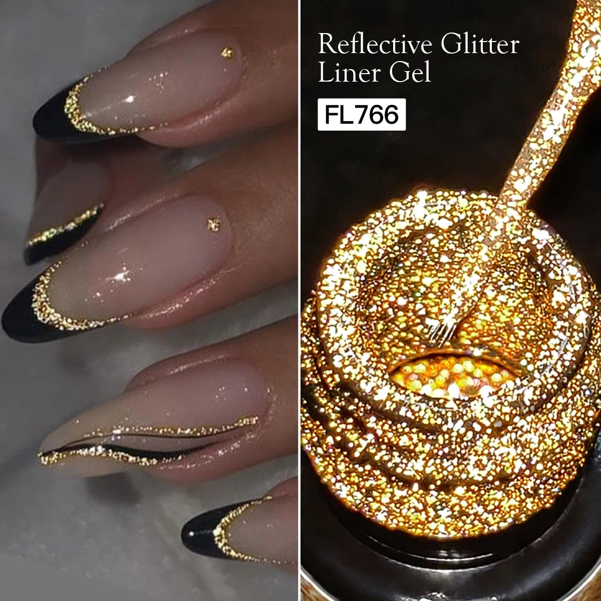 Reflective Glitter Liner Gel