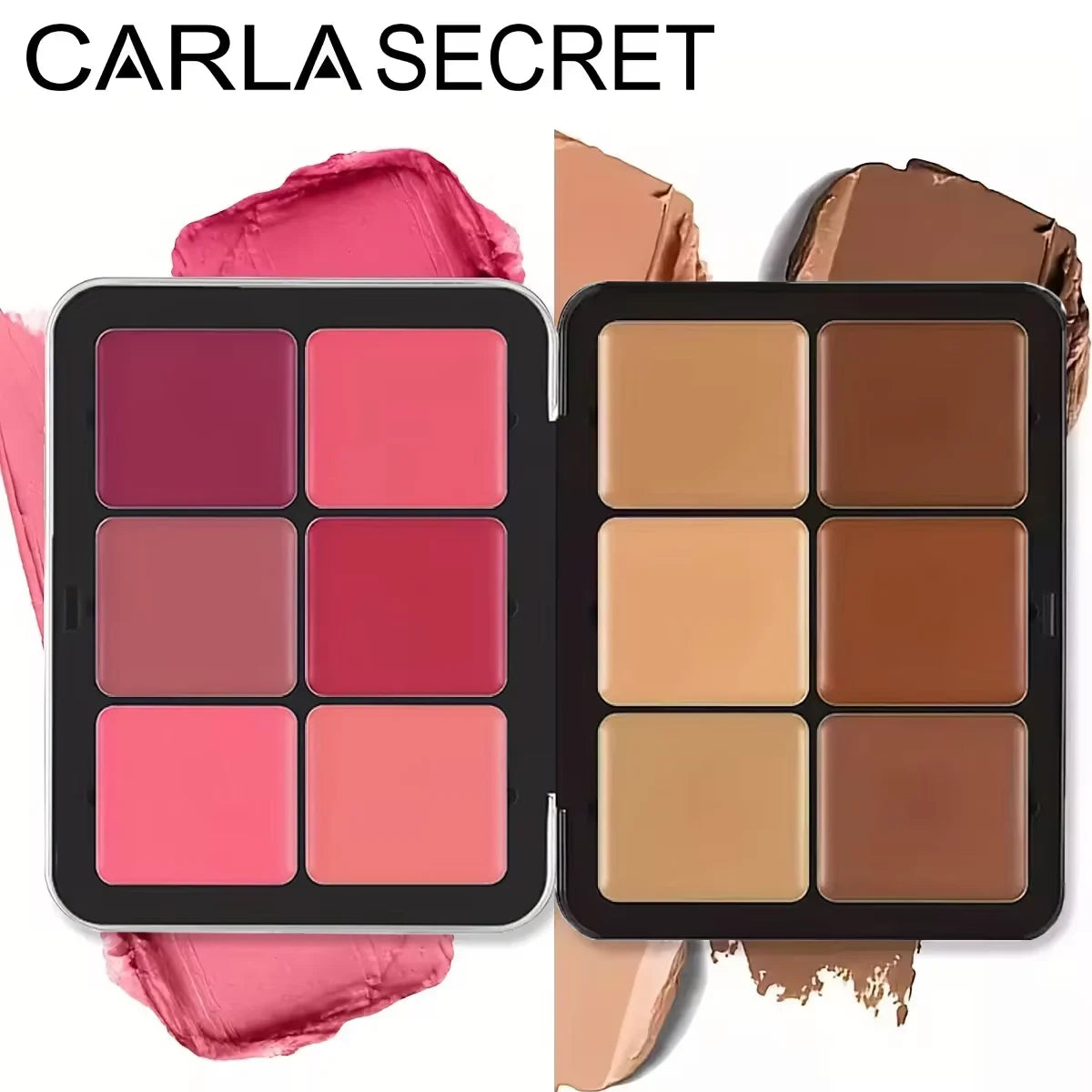 12-Color Face Palette