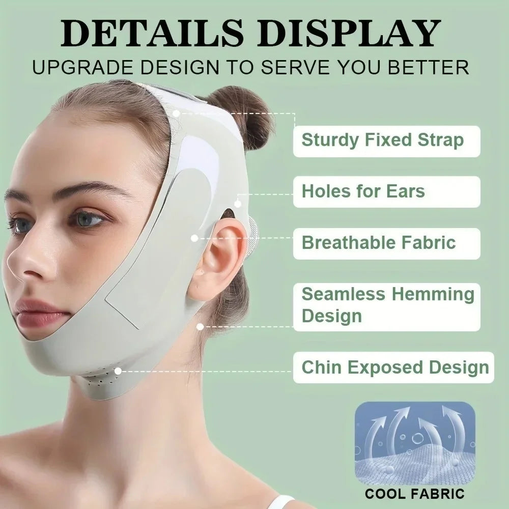 Reusable V-Line Face Support Mask