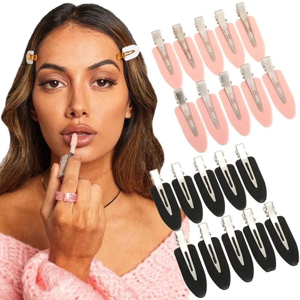 10-Piece No-Crease Hair Clip Set