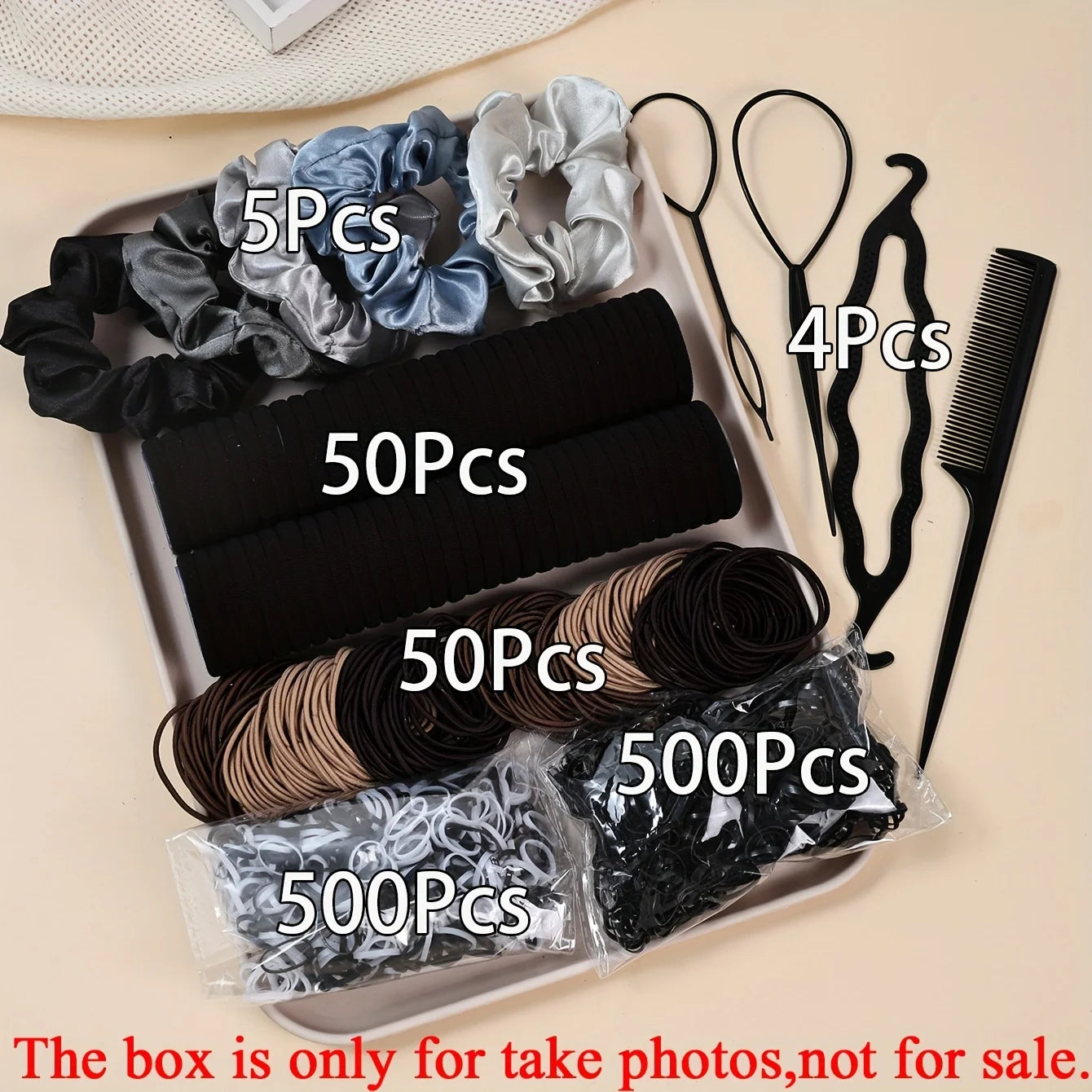 Hair Ties & Accessories Set