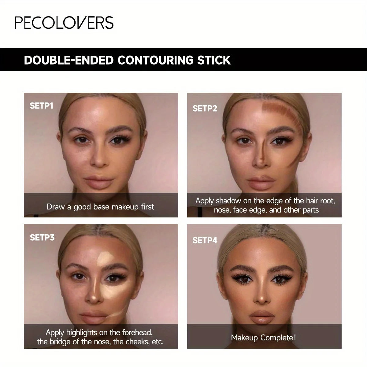 Dual-Ended Contour & Highlighter Stick
