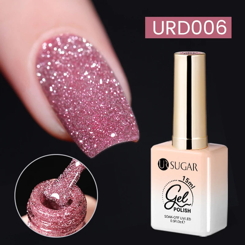 Reflective Glitter Gel Polish