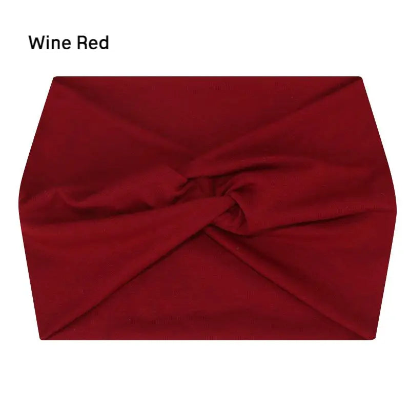 Wide Elastic Spa Headband