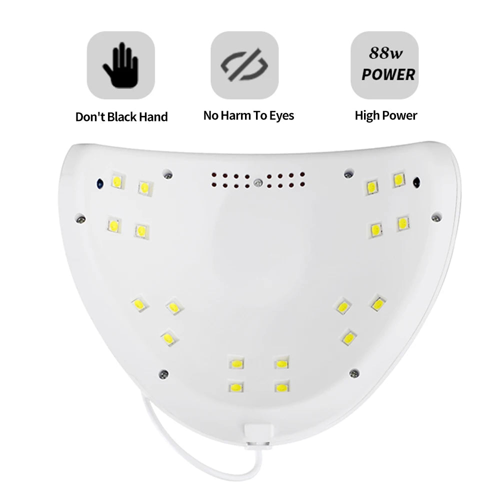 LULAA UV LED Nail Lamp with Eye Protection
