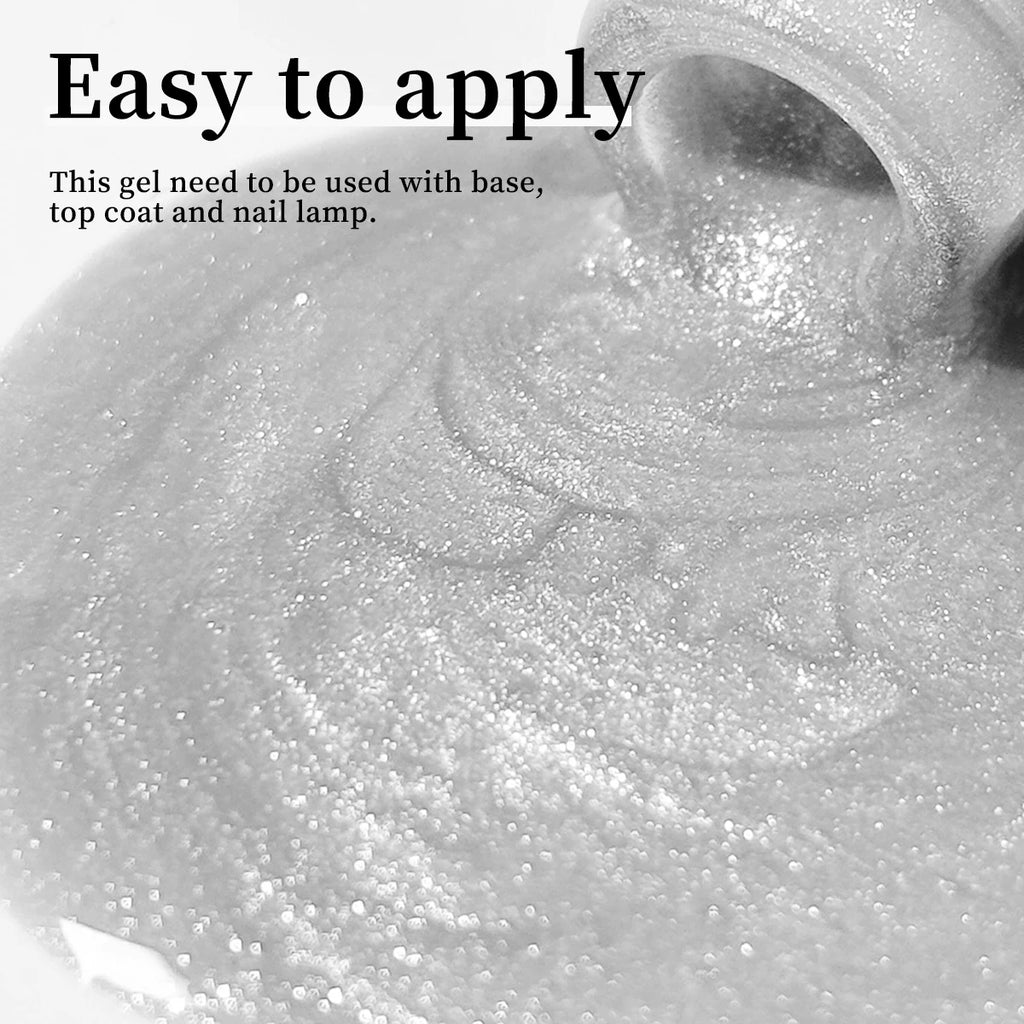 Universal Silver Cat Eye Gel Polish