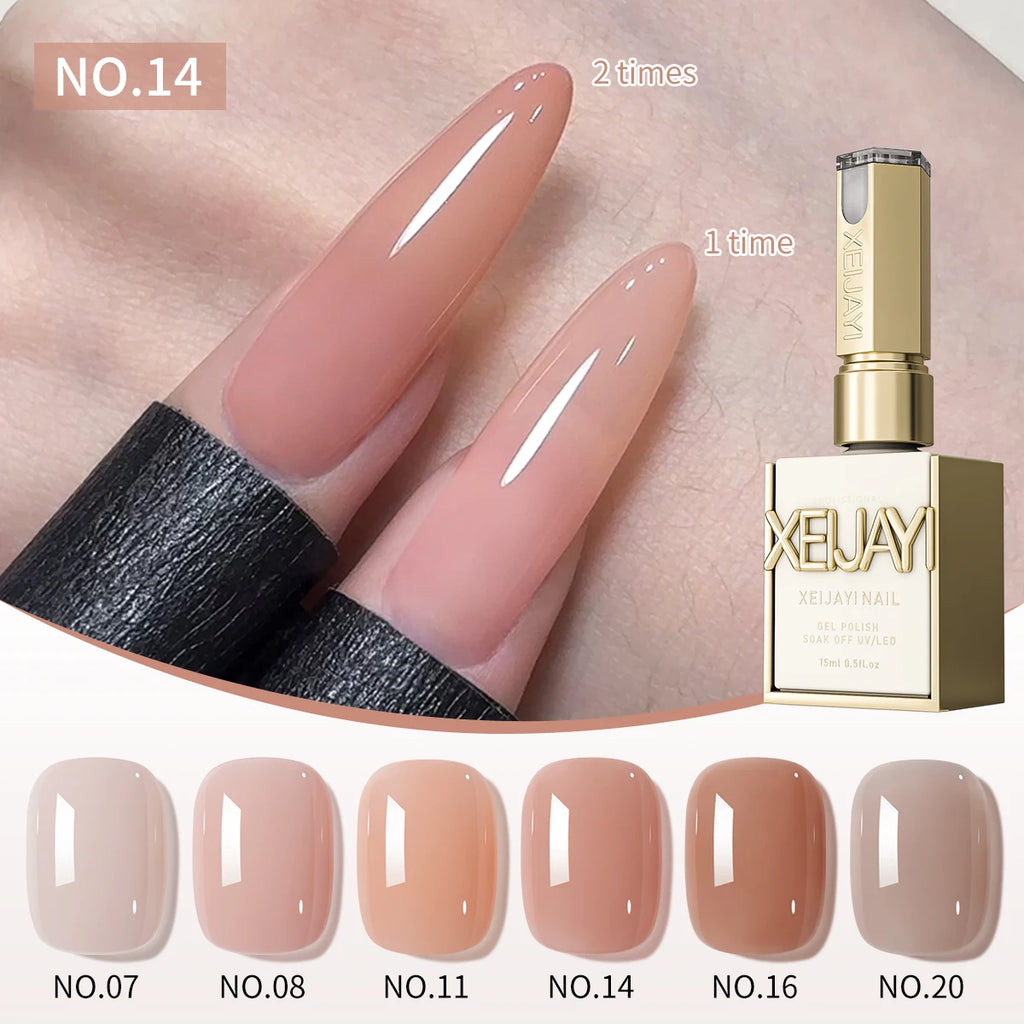 Jelly Nude Peel-Off Gel Polish