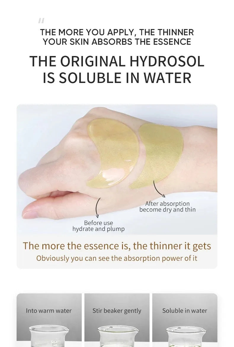 Avocado & Gold Hydrating Eye Patches
