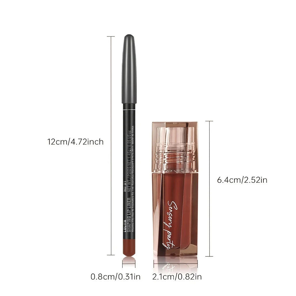 2-in-1 Lip Liner & Lip Gloss Duo